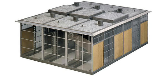 HOゲージ 鉄道模型 Faller ファーラー 電気機関車庫 3線 Era VI Electric engine shed 3 tracks Period VI