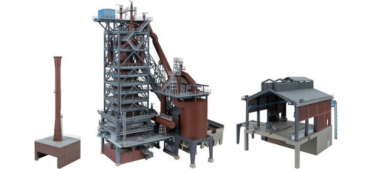 HOゲージ 鉄道模型 Faller Blast furnace with casting hall Mining industry anniversary 2026