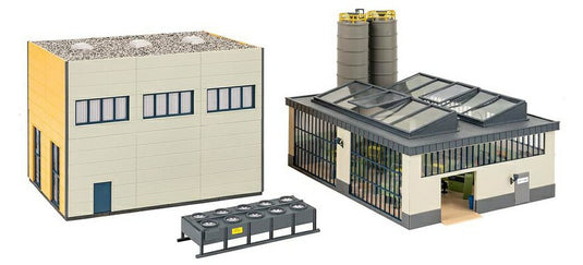 HOゲージ 鉄道模型 Faller ファラー Plastics processing company kit