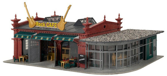 HOゲージ 鉄道模型 Faller ファラー ロックカフェ ウェザリング済み Rock Cafe patinated model