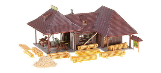 HOゲージ 鉄道模型 Faller Carpentry 大工仕事場 復刻版