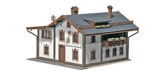 HOゲージ 鉄道模型 Faller ファラー Edelweiss boarding-house