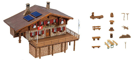 HOゲージ 鉄道模型 Faller ファラー Moser Chalet alpine hut