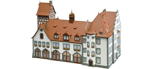 HOゲージ 鉄道模型 ファーラー Faller ニュルンベルクの歴史的な消防署1 Historical fire station 1 Nuremberg