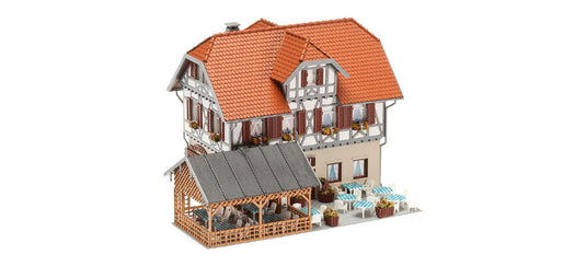 HOゲージ 鉄道模型 Faller ファラー The Sonne inn with summerhouse