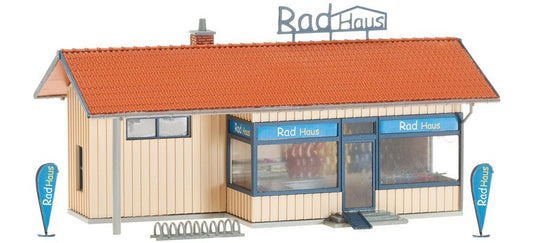 HOゲージ 鉄道模型ストラクチャー Faller Bicycle shop kit