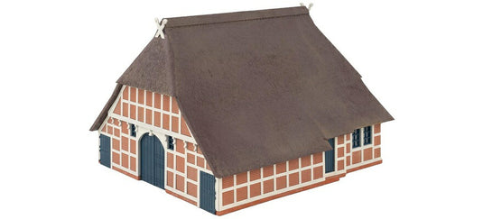 HOゲージ 鉄道模型 Faller ファラー Altlaenderの家 塗装済みモデル Altlaender house patinated model