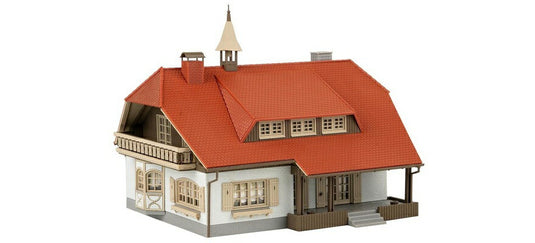 HOゲージ 鉄道模型 Faller ファラー Farmhouse with stables and garage