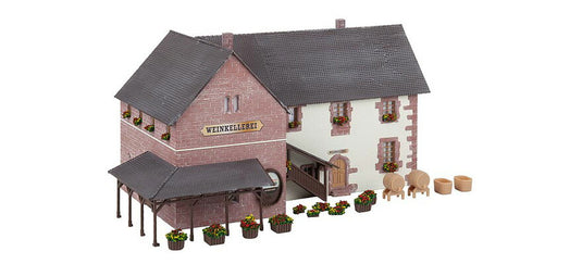 HOゲージ 鉄道模型 Faller ファラー ワイナリー Era II Winery epoch II