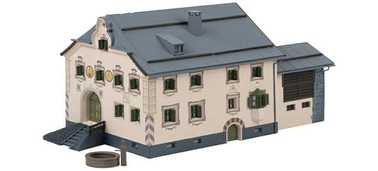 HOゲージ 鉄道模型 Faller ファラー エンガディンの家 セント Engadine House Sent