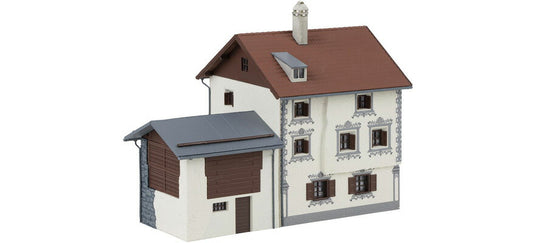 HOゲージ 鉄道模型 Faller ファラー ビュンドナーハウス ベルギュン Buendnerhaus Berguen