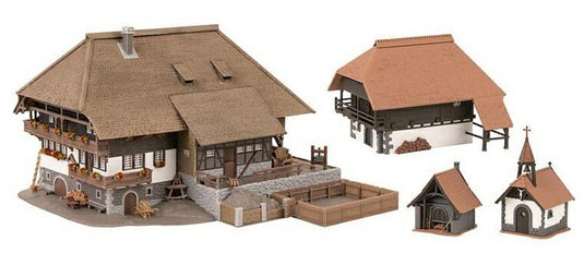 HOゲージ 鉄道模型 Faller ファーラー シュヴァルツヴァルトセット フォクツバウエルンホーフ Black Forest set Vogtsbauernhof