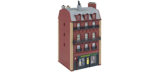 HOゲージ 鉄道模型ストラクチャー Faller フェラー 4階建てタウンハウス townhouse, 4-story