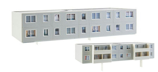 HOゲージ 鉄道模型 Faller ファラー プレハブ高層ビル P2 拡張 305 x 137 x 60 mm Prefab High-Rise P2 Supplement
