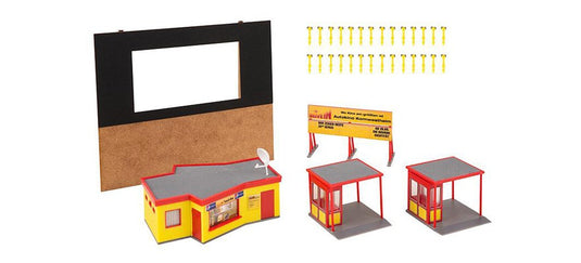 HOゲージ 鉄道模型 Faller Drive in movie theatre