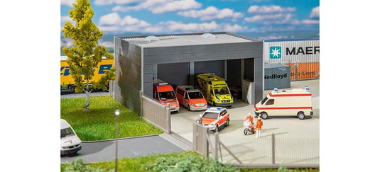 HOゲージ 鉄道模型ストラクチャー Faller Vehicle shelter system construction Era VI