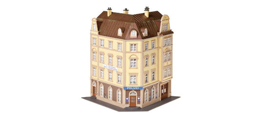 HOゲージ 鉄道模型 Faller ファーラー ゲーテ通りの警察署 Goethestrasse police station
