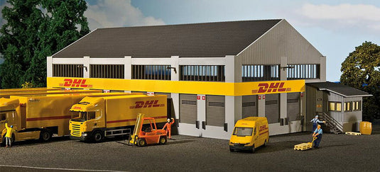 HOゲージ 鉄道模型 ファーラー Faller DHL物流センター キット DHL Logistic Centre Kit
