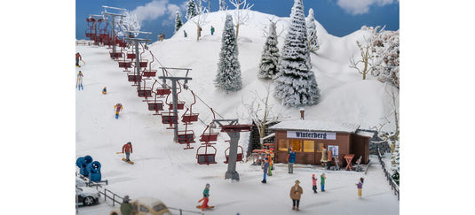 HOゲージ 鉄道模型 Faller ファラー チェアリフト 特別セット Chairlift special offer set