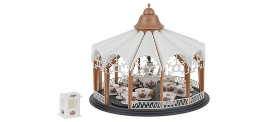 HOゲージ 鉄道模型 Faller ファラー Carousel coffee cups Heiderosen functional model with motor