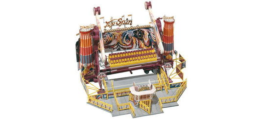 HOゲージ 鉄道模型 Faller ファラー 回転木馬 Top Spin 可動モデル AC電源 Carousel Top Spin fully functional model AC