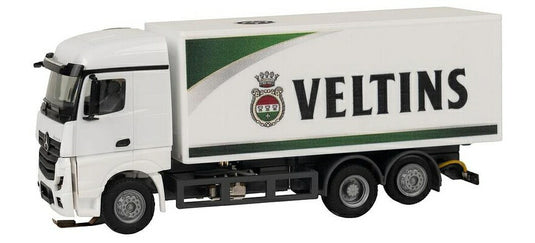 HOゲージ 鉄道模型 Faller ファラー CSD truck MB Actros Streamspace box body Veltins drinks HERPA