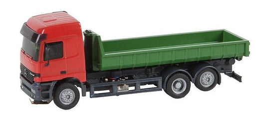 HOゲージ 鉄道模型 Faller ファラー カーシステム MB アクトロス L E2 コンテナ車 HERPA Lorry MB Actros L E2