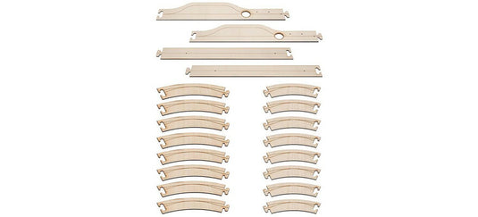 HOゲージ 鉄道模型 Faller ファラー Laser Street Basic Set Street elements Car System