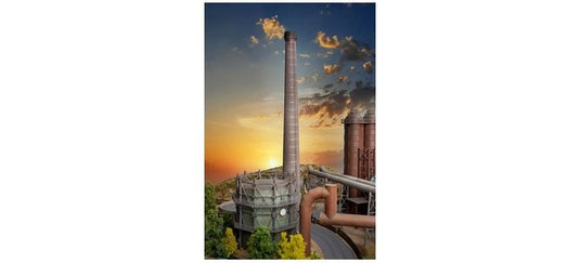 HOゲージ 鉄道模型 Faller Large industrial chimney