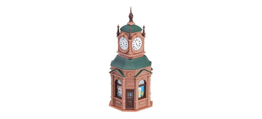 HOゲージ 鉄道模型 Faller 時計キオスク Clock kiosk