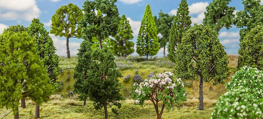 鉄道模型アクセサリー Faller 30 Deciduous trees