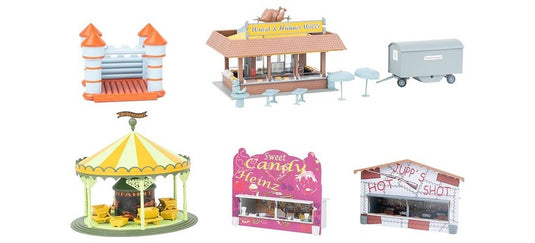 HOゲージ 鉄道模型 Faller Action set Ruhrpott fair