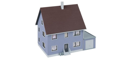 HOゲージ 鉄道模型 Faller ファーラー Two-family house January monthly model