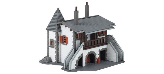HOゲージ 鉄道模型 Faller Alpinaハウス May monthly model Alpina House