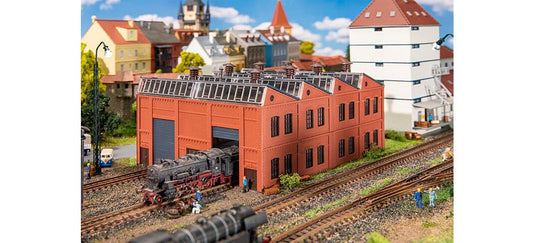 Nゲージ 鉄道模型ストラクチャー Faller Locomotive workshop Era III