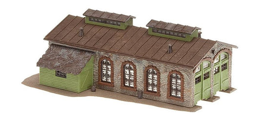 Nゲージ 鉄道模型 Faller 機関庫 Engine house