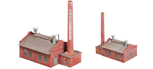 Nゲージ 鉄道模型 Faller Boiler house with a large factory chimney