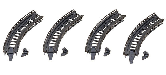 Nゲージ 鉄道模型 Faller 曲線線路ベッド 4 track beds curved