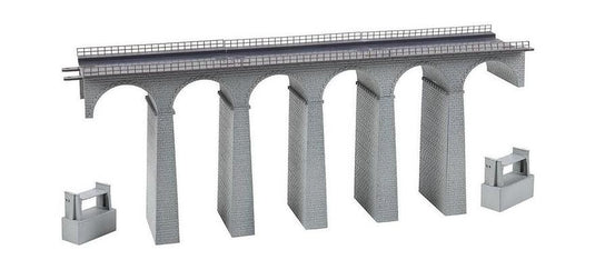 Nゲージ 鉄道模型ストラクチャー Faller Viaduct set two-track straight Era II