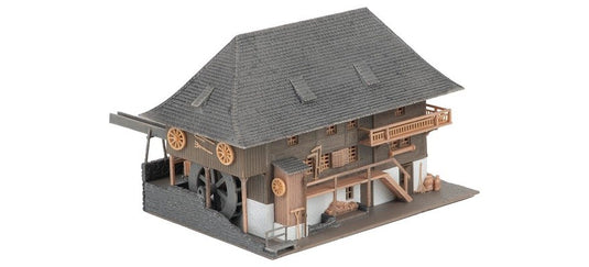 Nゲージ 鉄道模型 Faller ファーラー Oehlermuehle with figure Patinated model