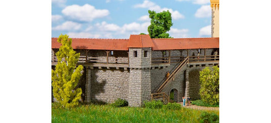Nゲージ 鉄道模型ストラクチャー Faller Old town wall set Era III