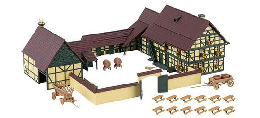Nゲージ 鉄道模型 Faller ファーラー ブドウ園と居酒屋 Vine growing estate with Vinegrower's taverne