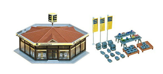 Nゲージ 鉄道模型 Faller ファラー エデカマーケット Friedrichsen Edeka Market Friedrichsen