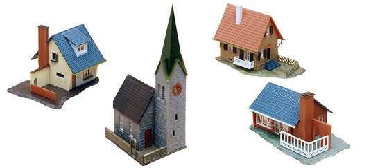 Nゲージ 鉄道模型ストラクチャー Faller 村のセット Village set