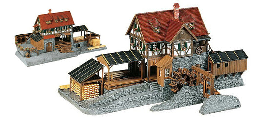 Nゲージ 鉄道模型 Faller ファーラー Sawmill (not power driven)