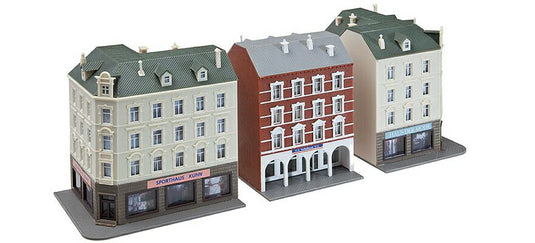 Nゲージ 鉄道模型 Faller ファーラー 連棟タウンハウス Row of town houses