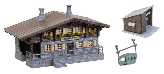 Nゲージ 鉄道模型 Faller ファラー 貨客用ロープウェイ Era II Goods and passenger ropeway Period II