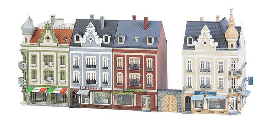 Nゲージ 鉄道模型 Faller ファラー Beethovenstrasse Row of town houses 298 x 75 x 123 mm