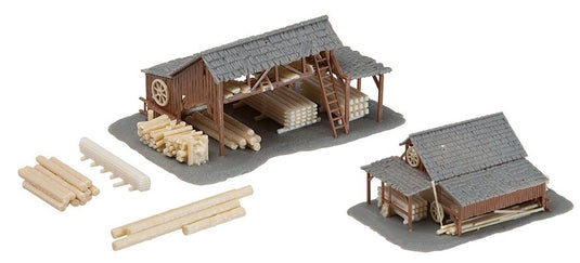 Nゲージ 鉄道模型 Faller ファーラー Lumber yard