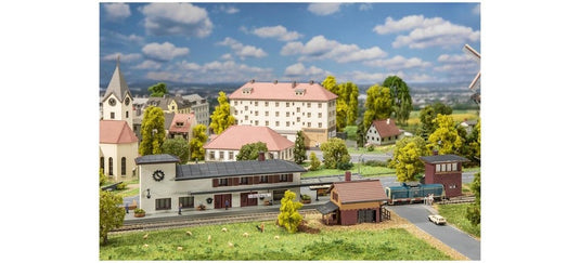 Zゲージ 鉄道模型 Faller ファーラー Feenbach station set フェンバッハ駅セット